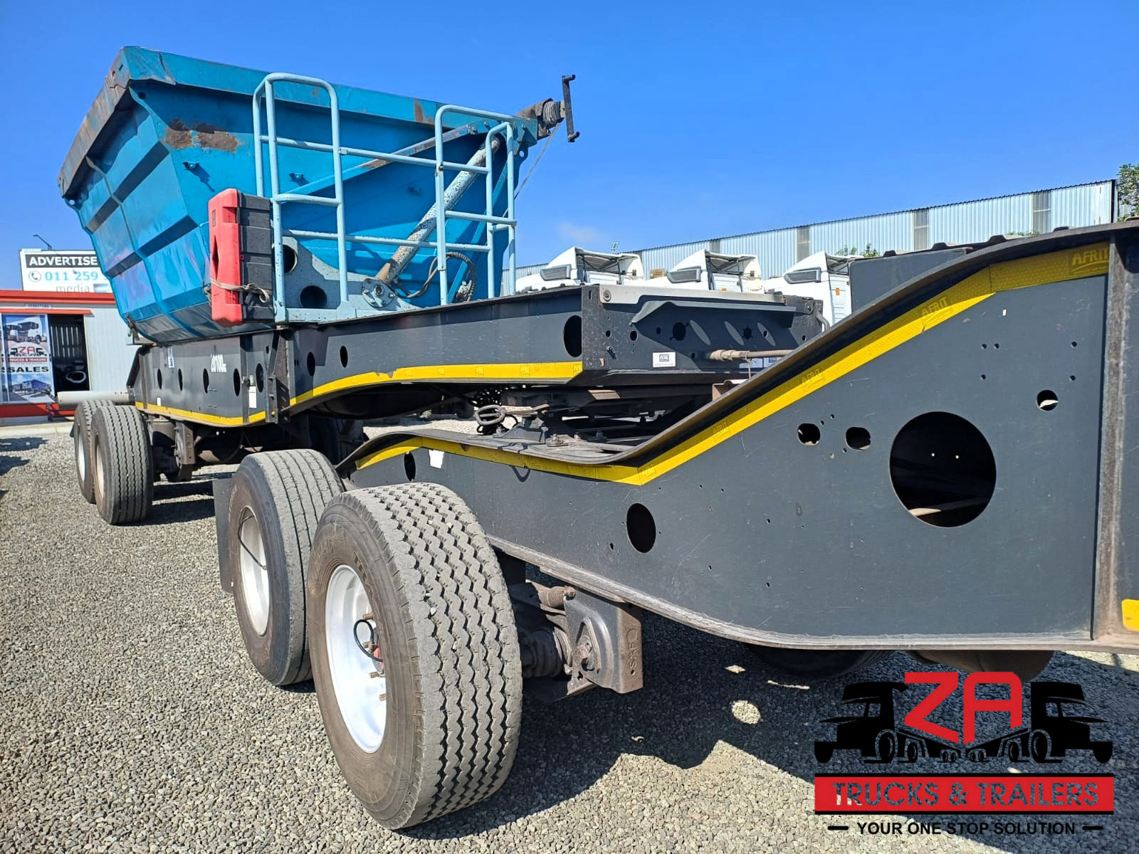 2021 AFRIT 18 CUBE SIDE TIPPER TRAILER #53357